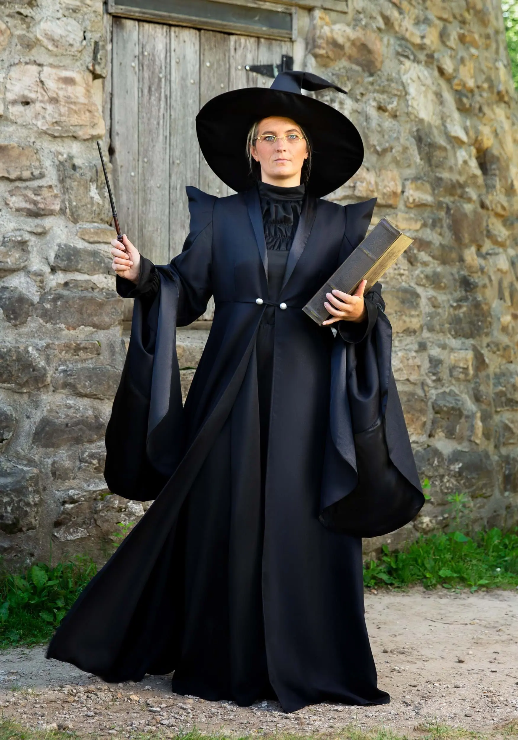 Plus Size Deluxe Harry Potter McGonagall Costume 3 Plus Size Deluxe Harry Potter McGonagall Costume