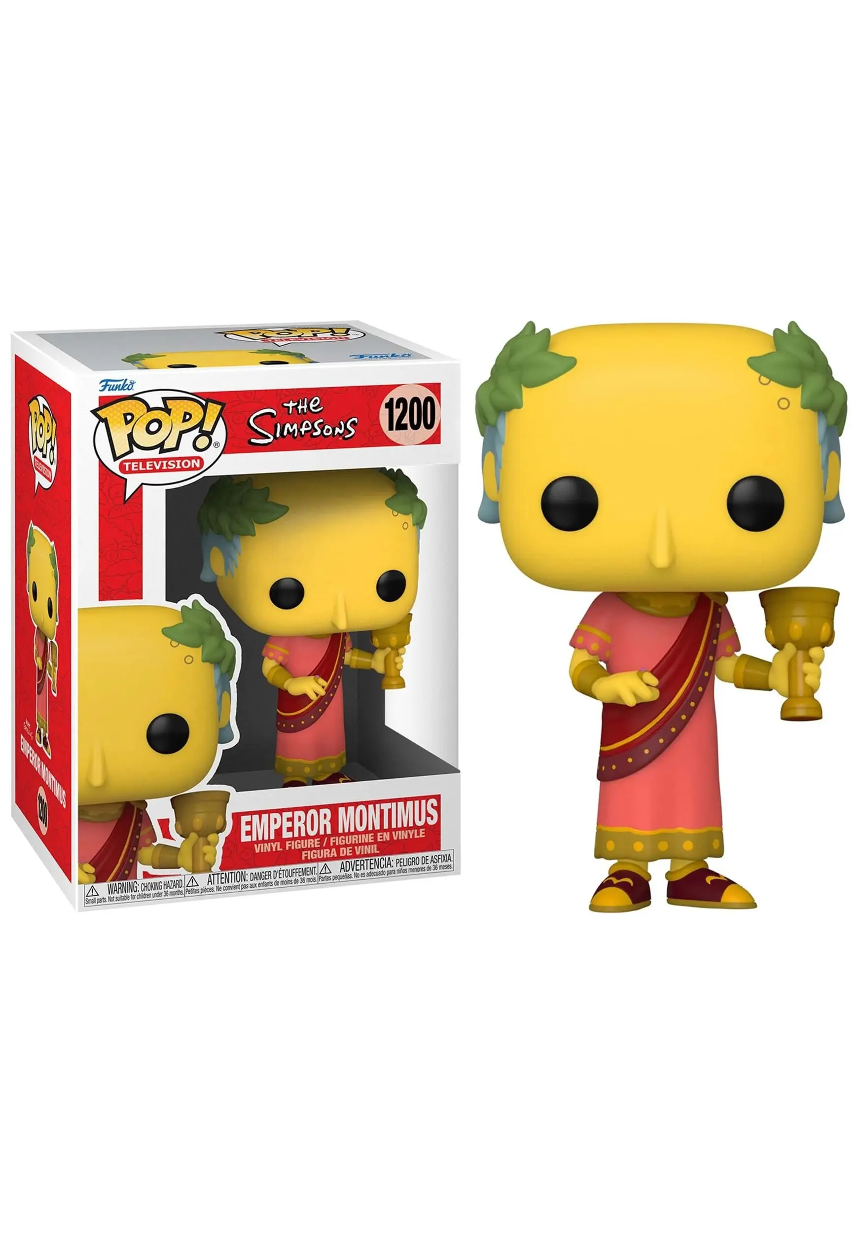 Funko POP! Animation: Simpsons - Emperor Montimus Vinyl Figure 3 Funko POP! Animation: Simpsons - Emperor Montimus Vinyl Figure