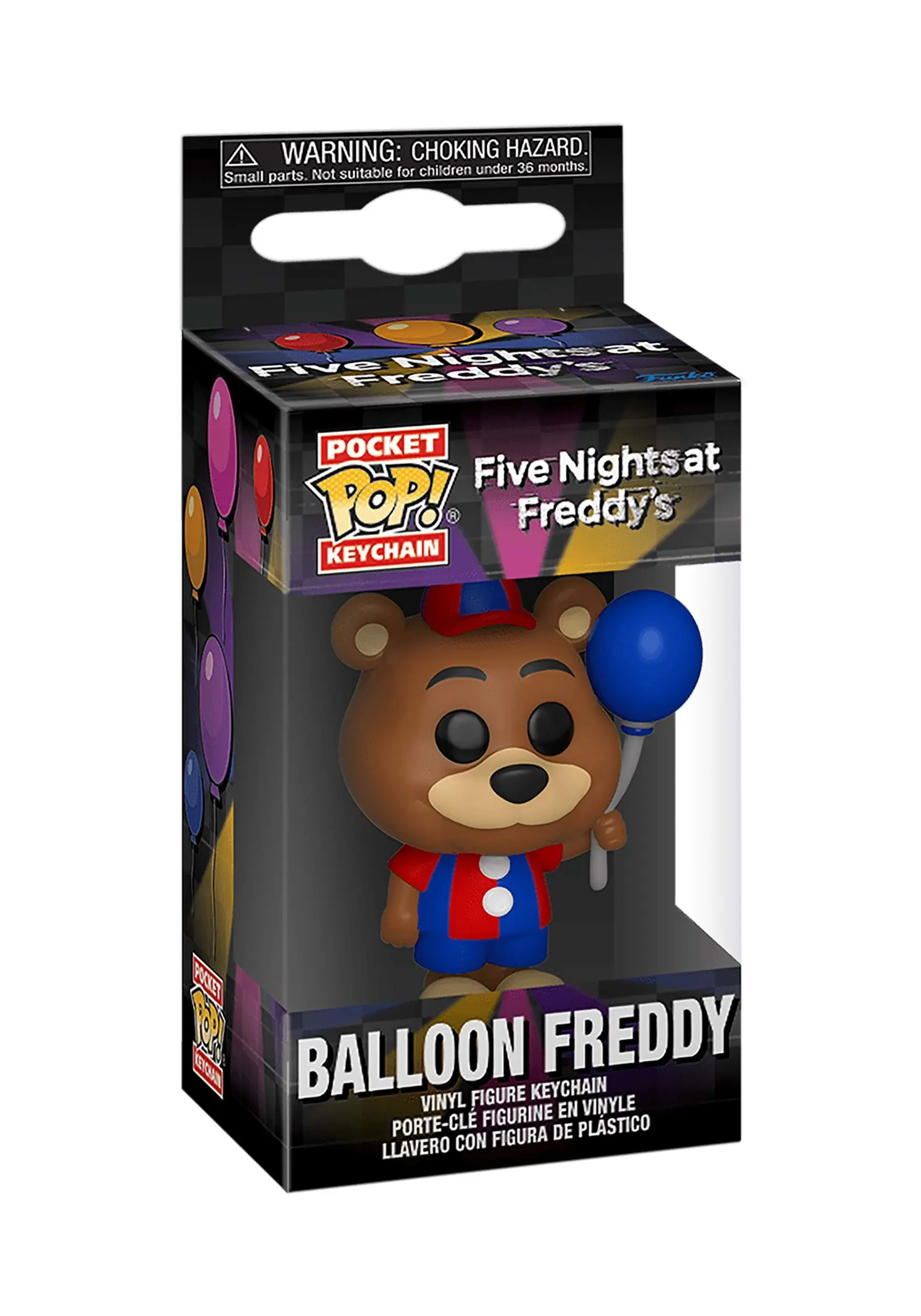 POP! Keychain: Five Nights At Freddy's - Balloon Freddy Vinyl Figure 4 POP! Keychain: Five Nights At Freddy's - Balloon Freddy Vinyl Figure - Image 2