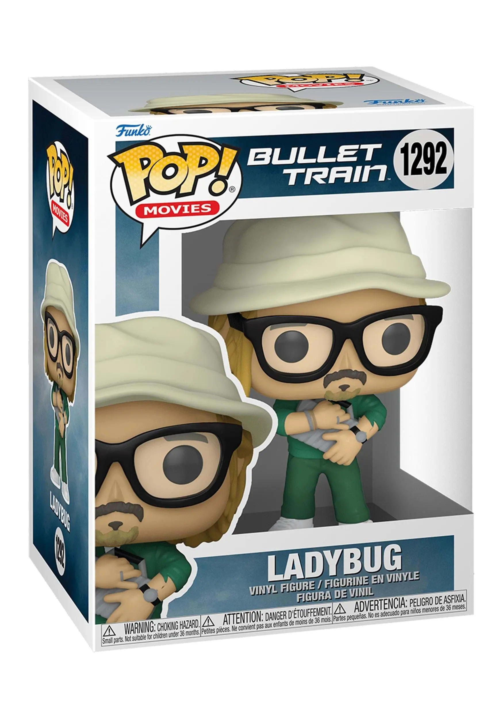 POP! Movies: Bullet Train - Ladybug Vinyl Figure 4 POP! Movies: Bullet Train - Ladybug Vinyl Figure - Image 2