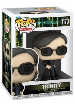 Funko POP! Movies: The Matrix Resurrections - Trinity Vinyl Figure -Harry Potter Gifts Shop pop movies the matrix resurrections trinity alt 1