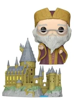 Funko POP Town: HP Anniversary- Dumbledore W/Hogwarts Figures