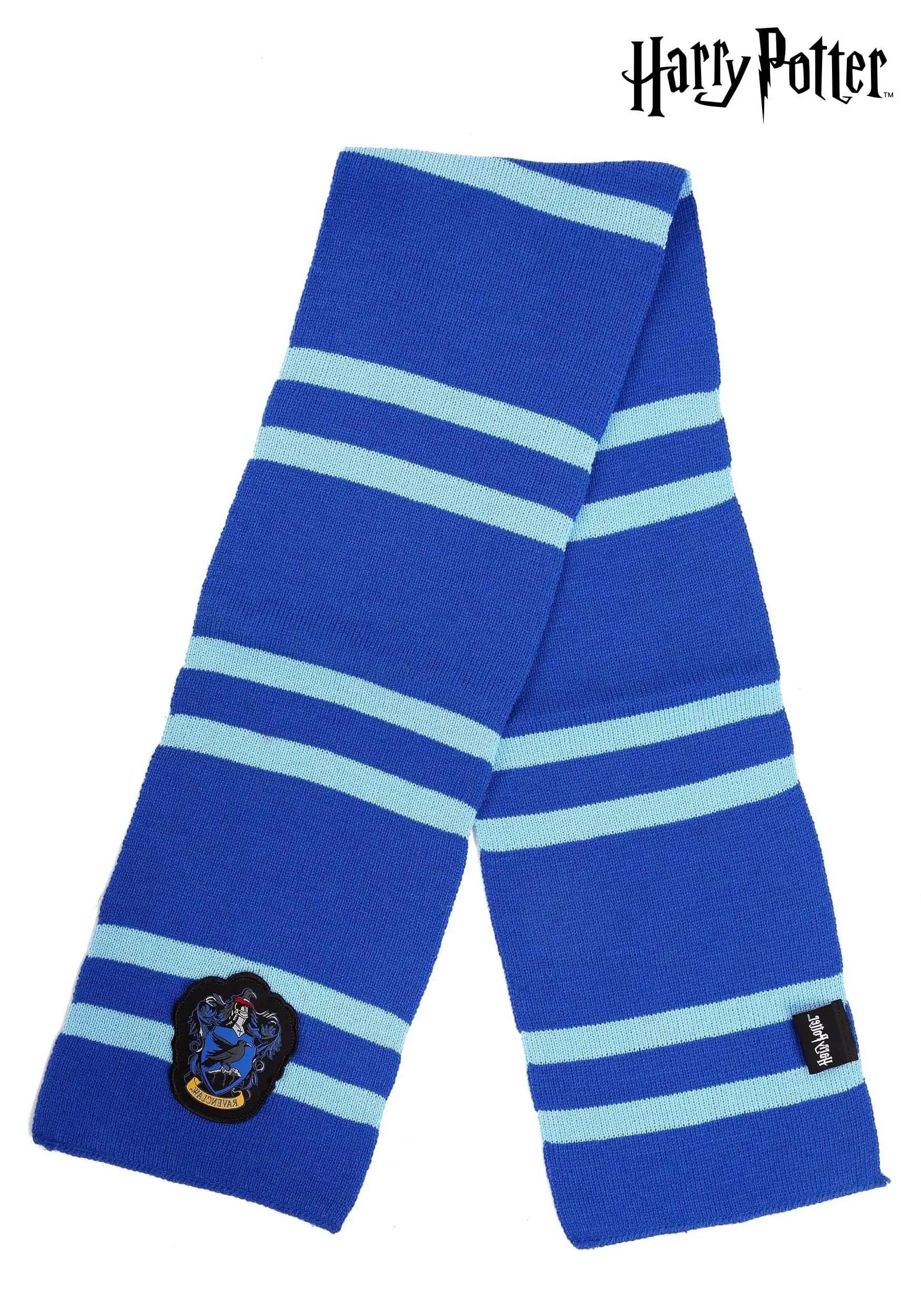 Harry Potter Deluxe Ravenclaw Knit Scarf 3 Harry Potter Deluxe Ravenclaw Knit Scarf
