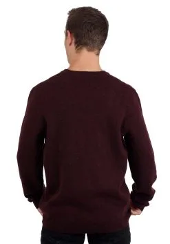 Ron Weasley "R" Christmas Sweater For Adults 13 Ron Weasley "R" Christmas Sweater For Adults -Harry Potter Gifts Shop ron weasley r christmas sweater alt 3