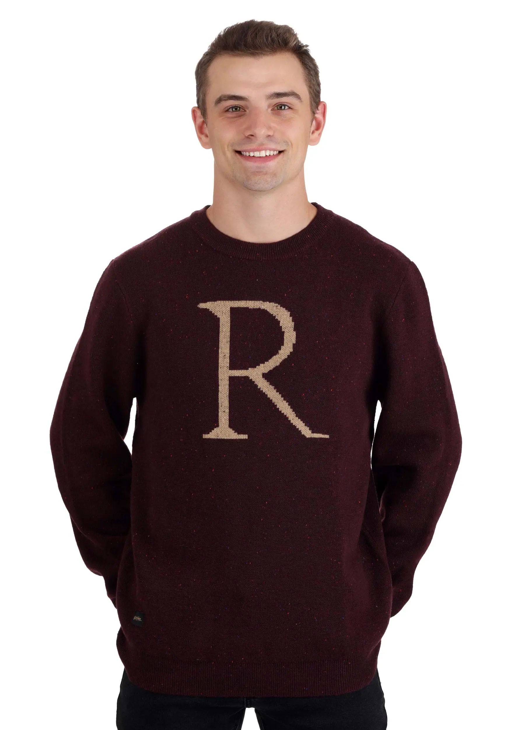 Ron Weasley "R" Christmas Sweater For Adults 8 Ron Weasley "R" Christmas Sweater For Adults - Image 6