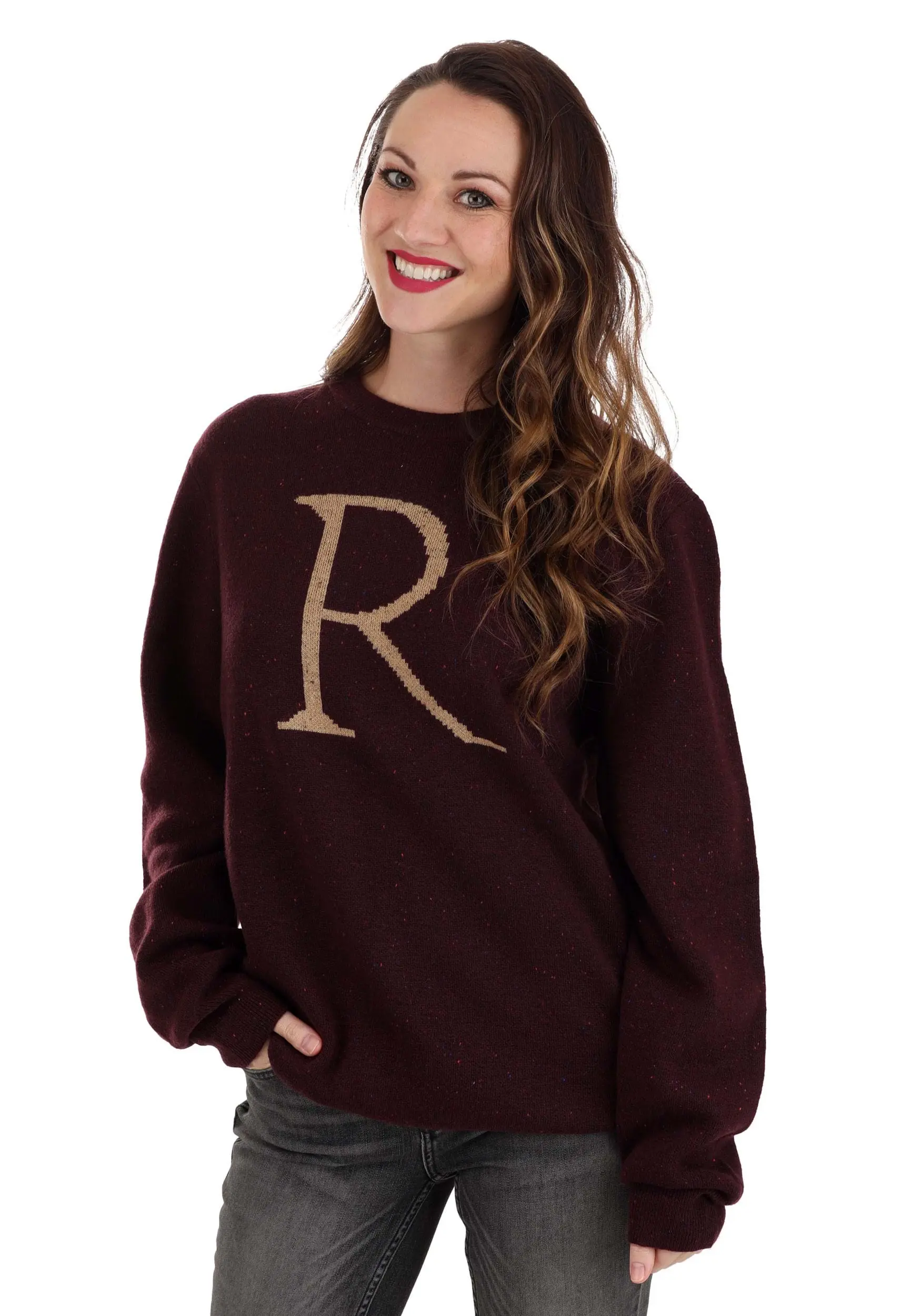 Ron Weasley "R" Christmas Sweater For Adults 9 Ron Weasley "R" Christmas Sweater For Adults - Image 7