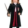 Harry Potter Toddler Deluxe Gryffindor Robe 1 Harry Potter Toddler Deluxe Gryffindor Robe -Harry Potter Gifts Shop toddler harry potter deluxe gryffindor robe
