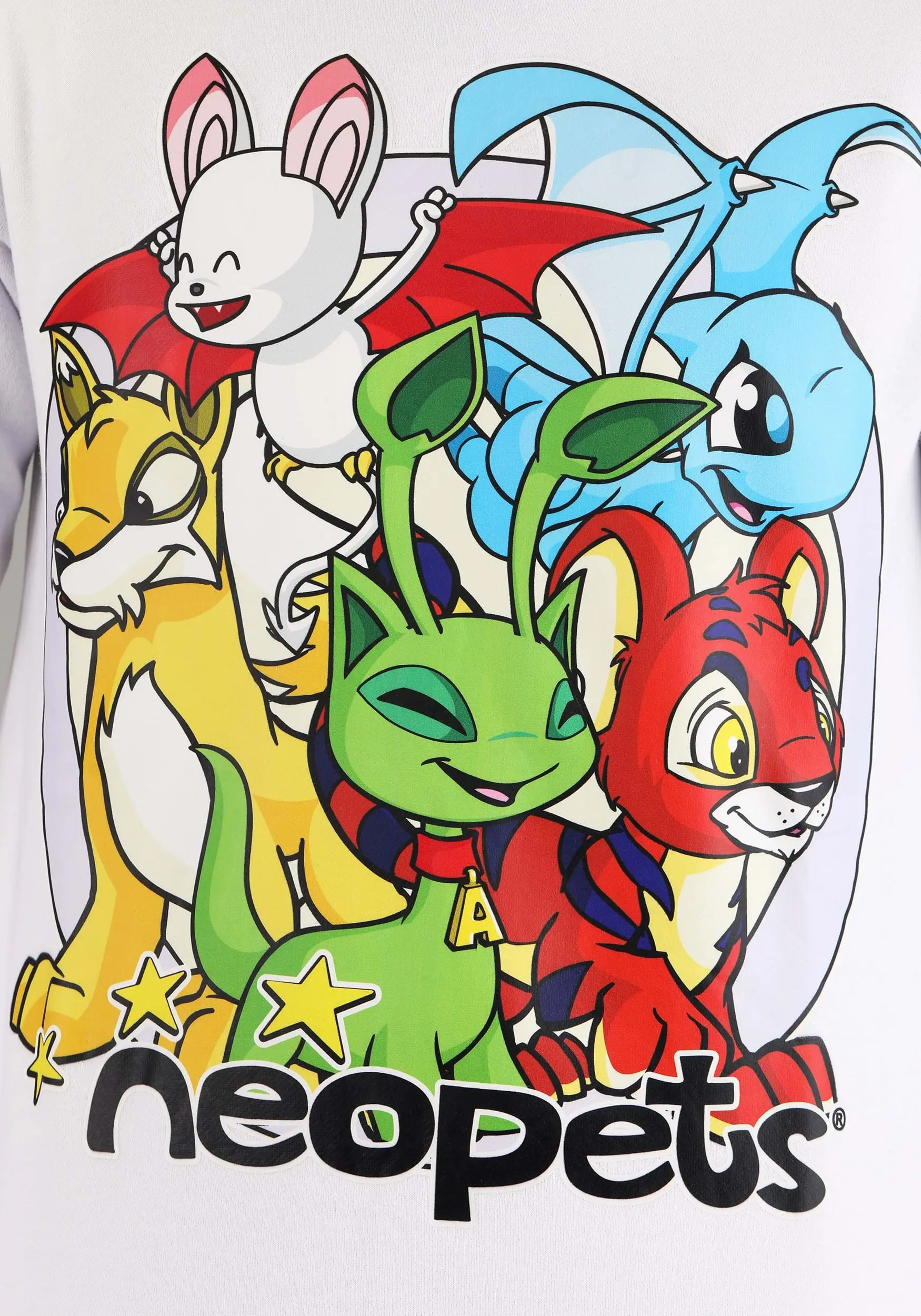 Cakeworthy Adult Classic Neopets Crewneck Sweater 4 Cakeworthy Adult Classic Neopets Crewneck Sweater - Image 2