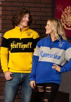 Cakeworthy Ravenclaw 1/4 Zip Sweater For Adults 14 Cakeworthy Ravenclaw 1/4 Zip Sweater For Adults -Harry Potter Gifts Shop unisex ravenclaw 1 4 zip sweater alt 4