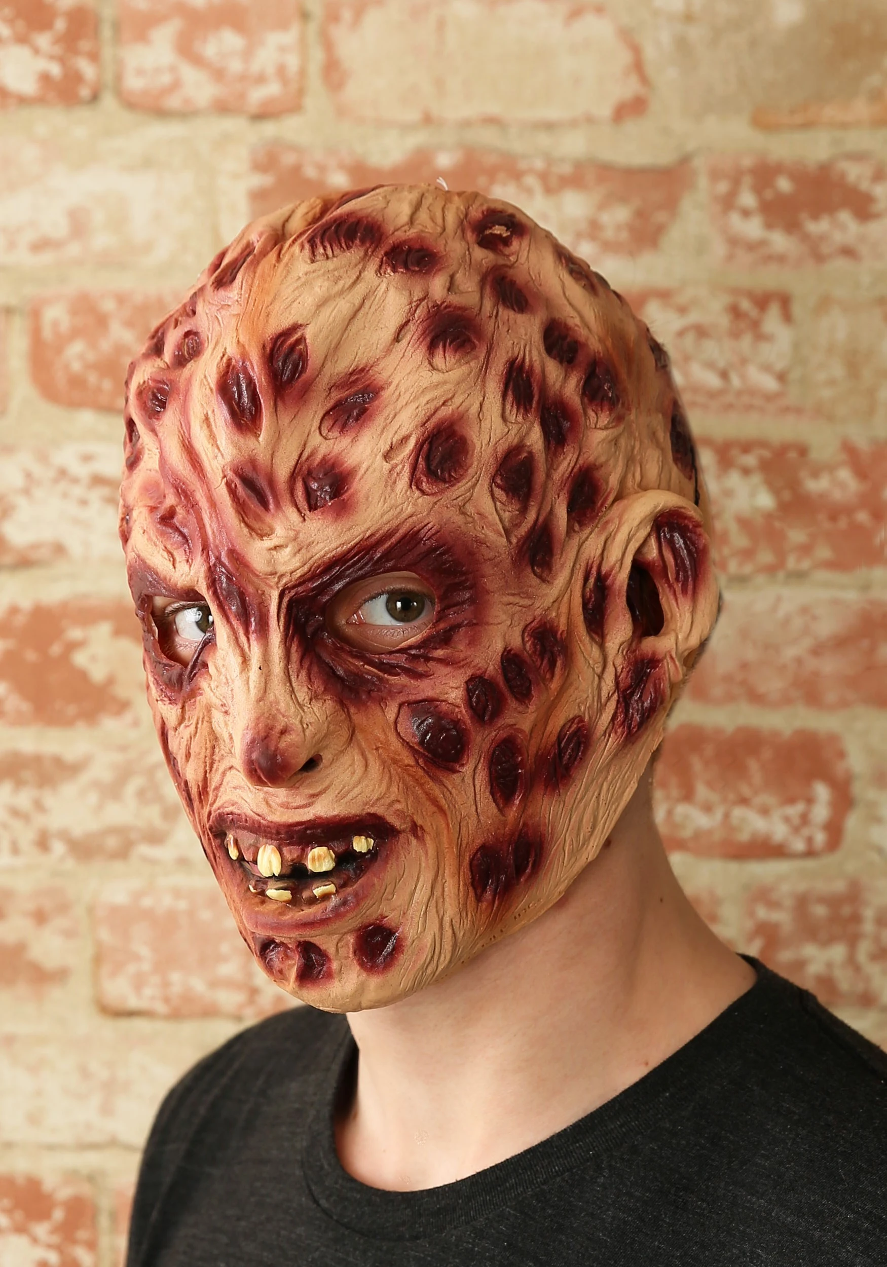 Vinyl Scary Freddy Krueger Mask 5 Vinyl Scary Freddy Krueger Mask - Image 3