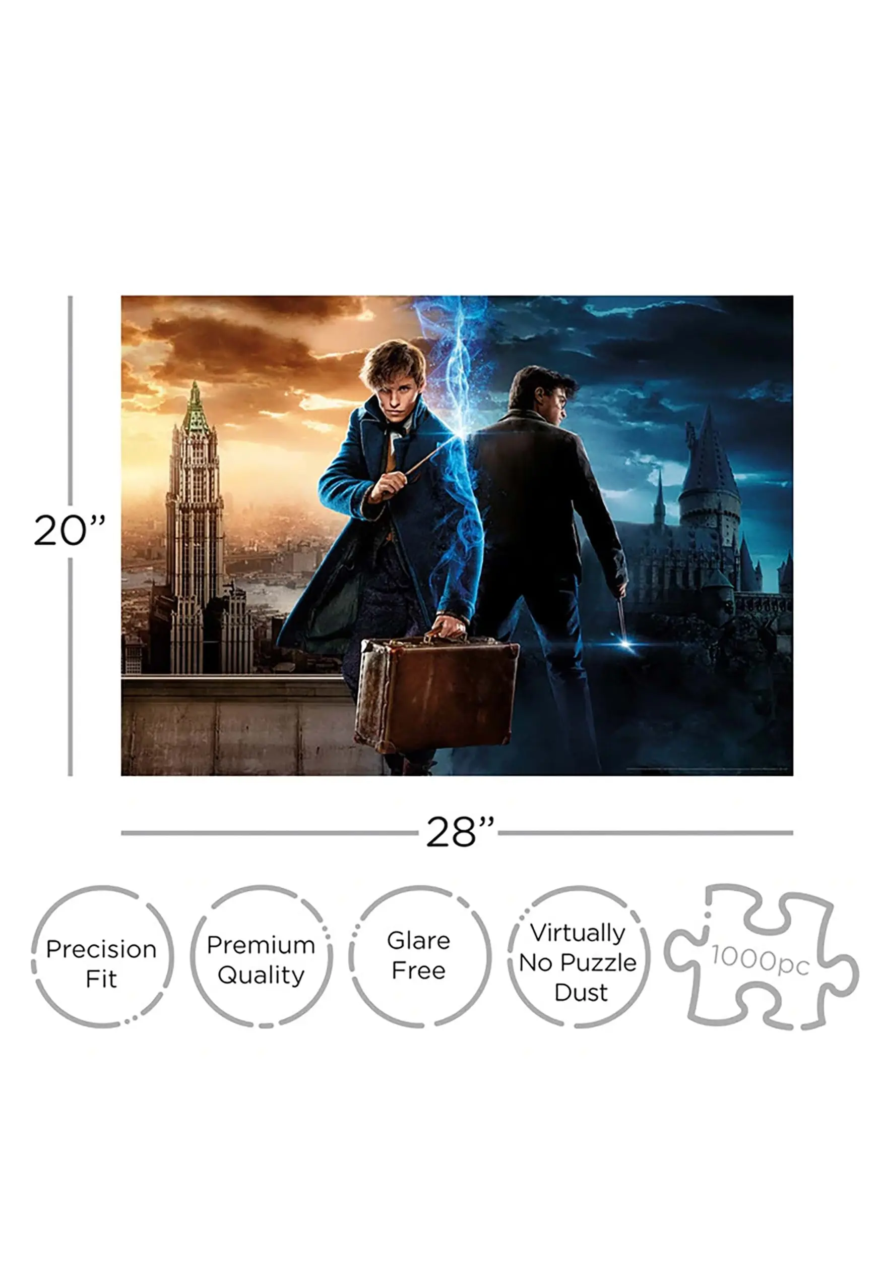 Fantastic Beasts Wizarding World 1000 Pc Puzzle 4 Fantastic Beasts Wizarding World 1000 Pc Puzzle - Image 2