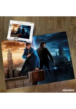 Fantastic Beasts Wizarding World 1000 Pc Puzzle 7 Fantastic Beasts Wizarding World 1000 Pc Puzzle -Harry Potter Gifts Shop wizarding world 1000 pc puzzle alt 2