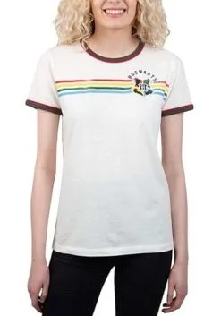 Womens Hogwarts Harry Potter Ringer Tee