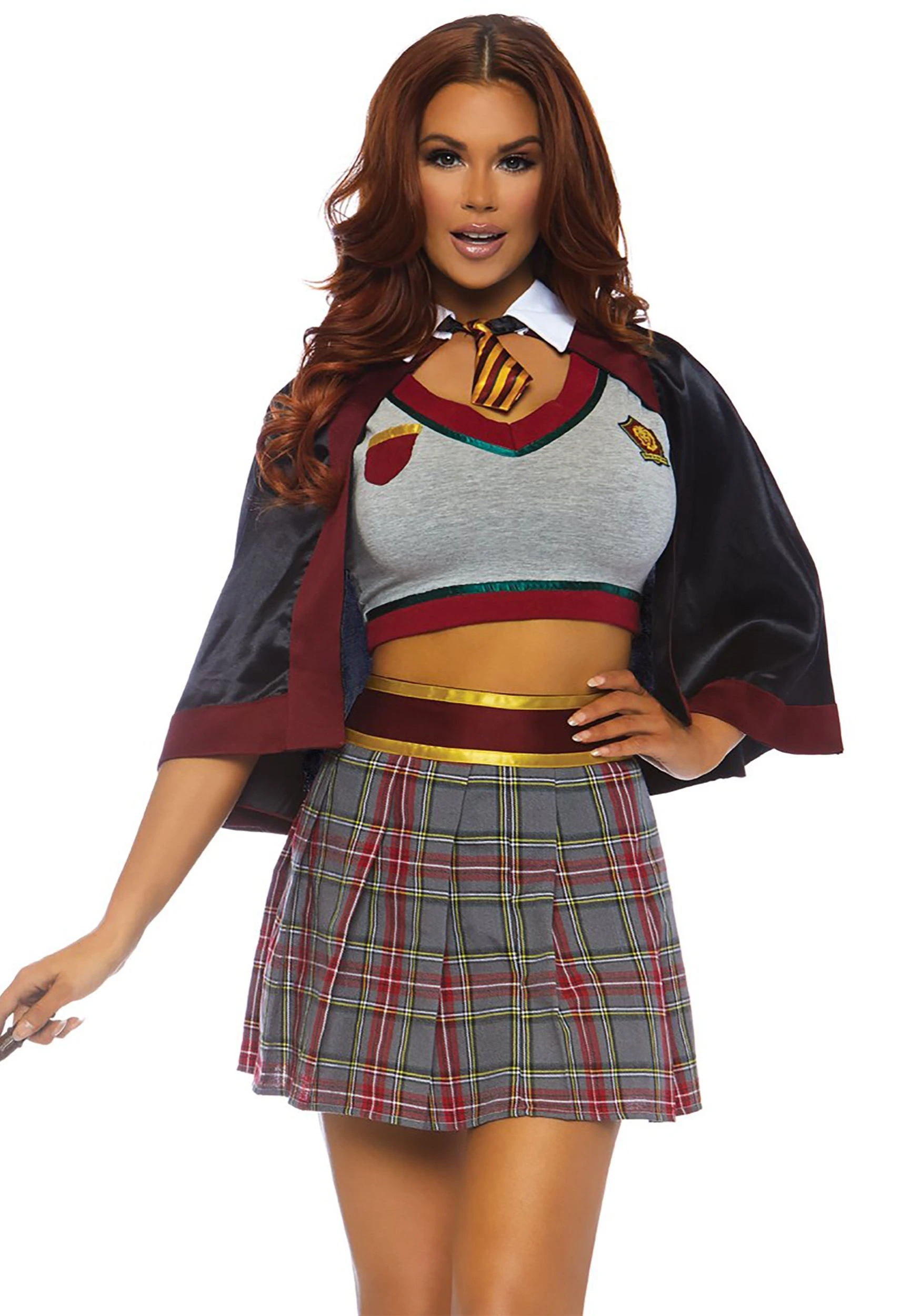 Spell Casting School Girl Costume For Women 3 Spell Casting School Girl Costume For Women